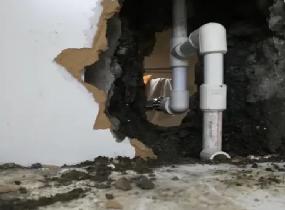沙依巴克厨房下水管道漏水检测